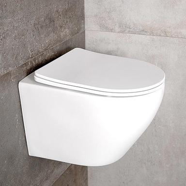 KONZ.WC SOLJA PURO RIMLESS MAT WHITE SA DASKOM KOPF15005