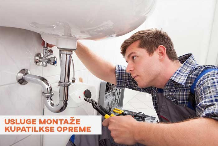 VODOINSTALATER NOVI SAD MONTAŽA OPREME ZA KUPATILO