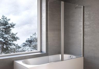 Paravan za kadu | Kolpa San - Silver - 120